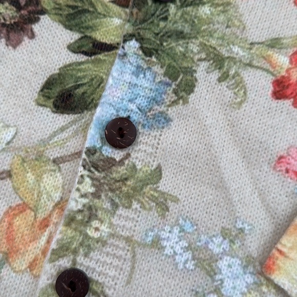 Southern Elegance Floral Cardigan Sweater - Picture 12 of 14
